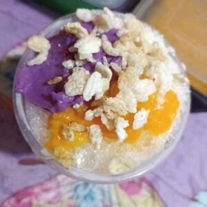 creamy halo-halo